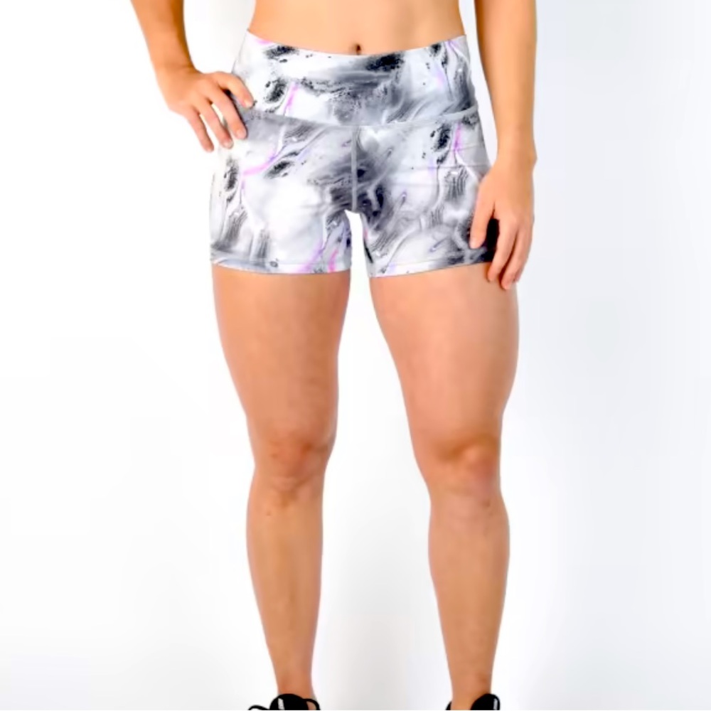 Fleo Power Mid High Short 3.75" - Mid High Rise in Magic Dust— ONLY WORN ONCE